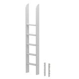 1580-002 : Component Straight Ladder for High Loft, White