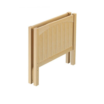 160-001 : Component Twin Panel High Bed End/High, Natural
