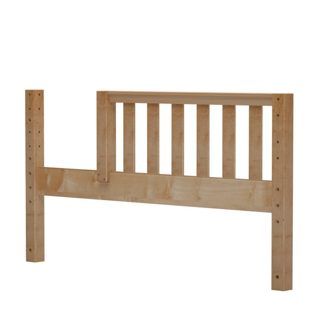 1752-001 : Component Full Bed End with Opening, Natural