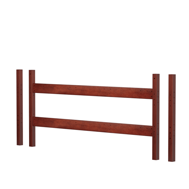 1757-003 : Component High Loft XL leg Kit for Staircase Bed, Chestnut