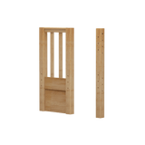 1760-001 : Component Medium Twin/Full Staircase Connection Kit, Natural