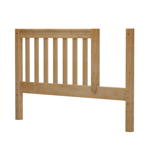 1776-001 : Component Queen Bed End with Opening, Natural