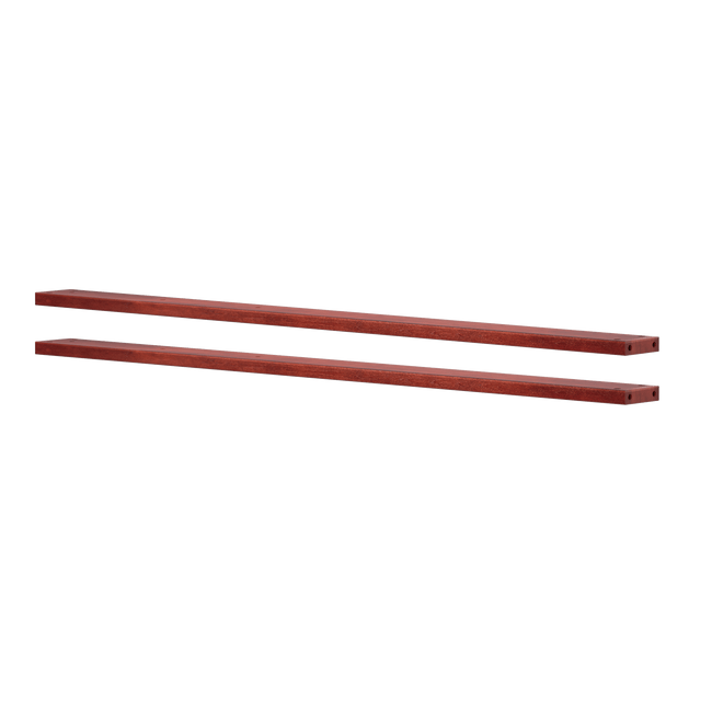 25-003 : Component Full Cross Rails for Loft Bed, Chestnut