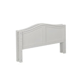 302-002 : Component Full Curved Bed End Low/Low, White