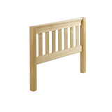 50101-001 : Component Twin Slat Bed End Low/Low Half Set, Natural