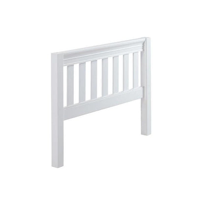 50101-002 : Component Twin Slat Bed End Low/Low Half Set, White