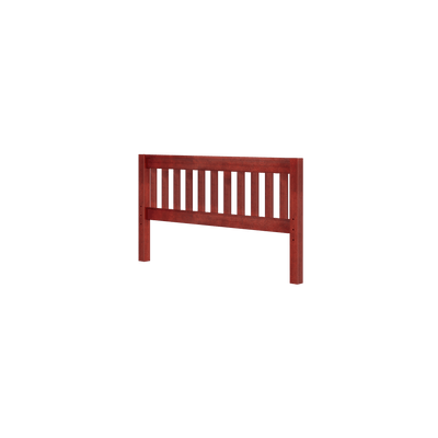 50301-003 : Component Full Slat Bed End, Low - Half Set, Chestnut