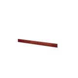 50701-003 : Component Bed Side Rail Set (XL) incl metal support bar, Chestnut