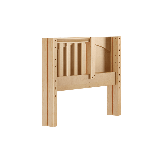 600-001 : Component BX Panel Bed End & Bed w/ Opening (Twin), Natural