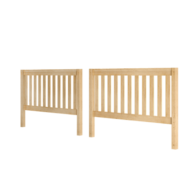 861-001 : Component Queen Slat High Bed End, Natural