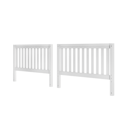 861-002 : Component Queen Slat High Bed End, White
